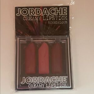 Jordache Creamy Lipstick Trio - Bold Red Collection - Scandalous